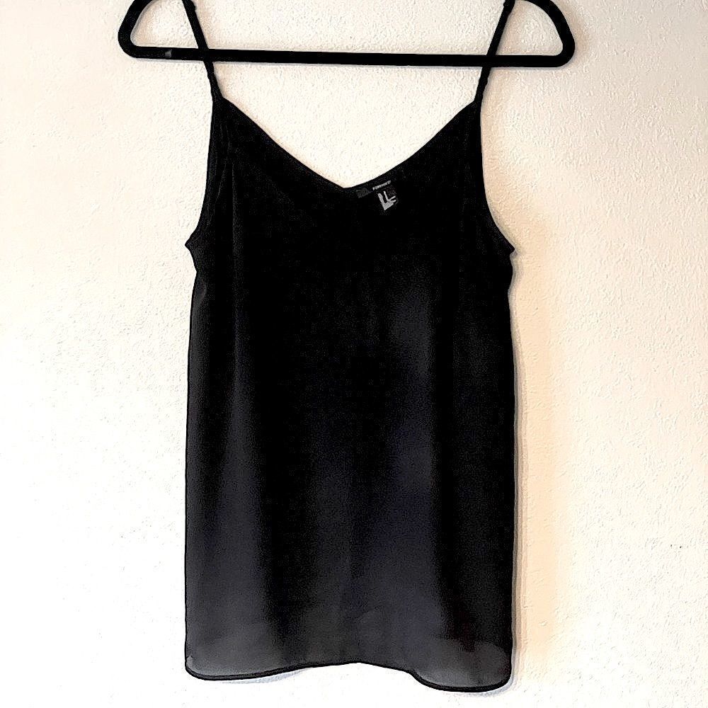Forever 21 Black Loose Fitting Tank. Size Small.